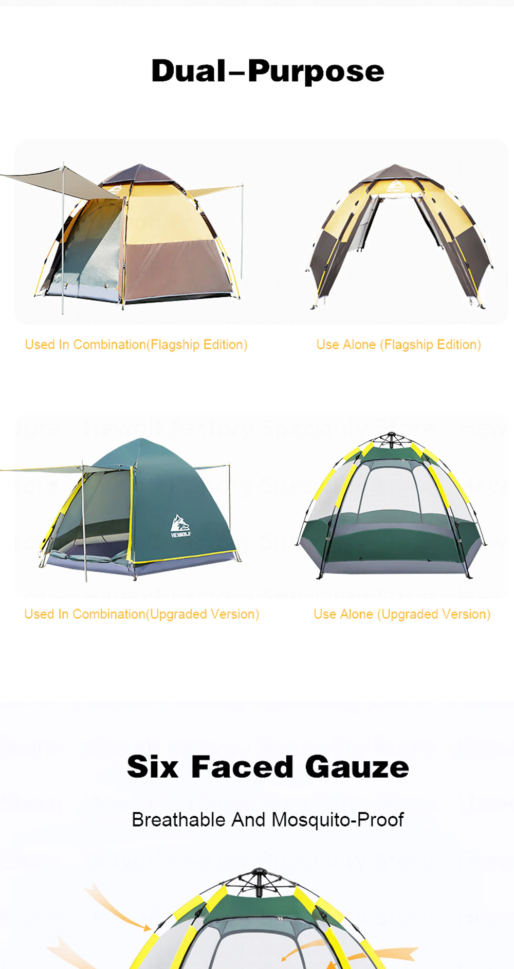 Cheap Goat Tents Outdoor Camping Tent Double Layer Wateroproof Family Automatic Tents 5 8 Persons Portable Breathable Outdoor Travel Hiking Tent Tents 